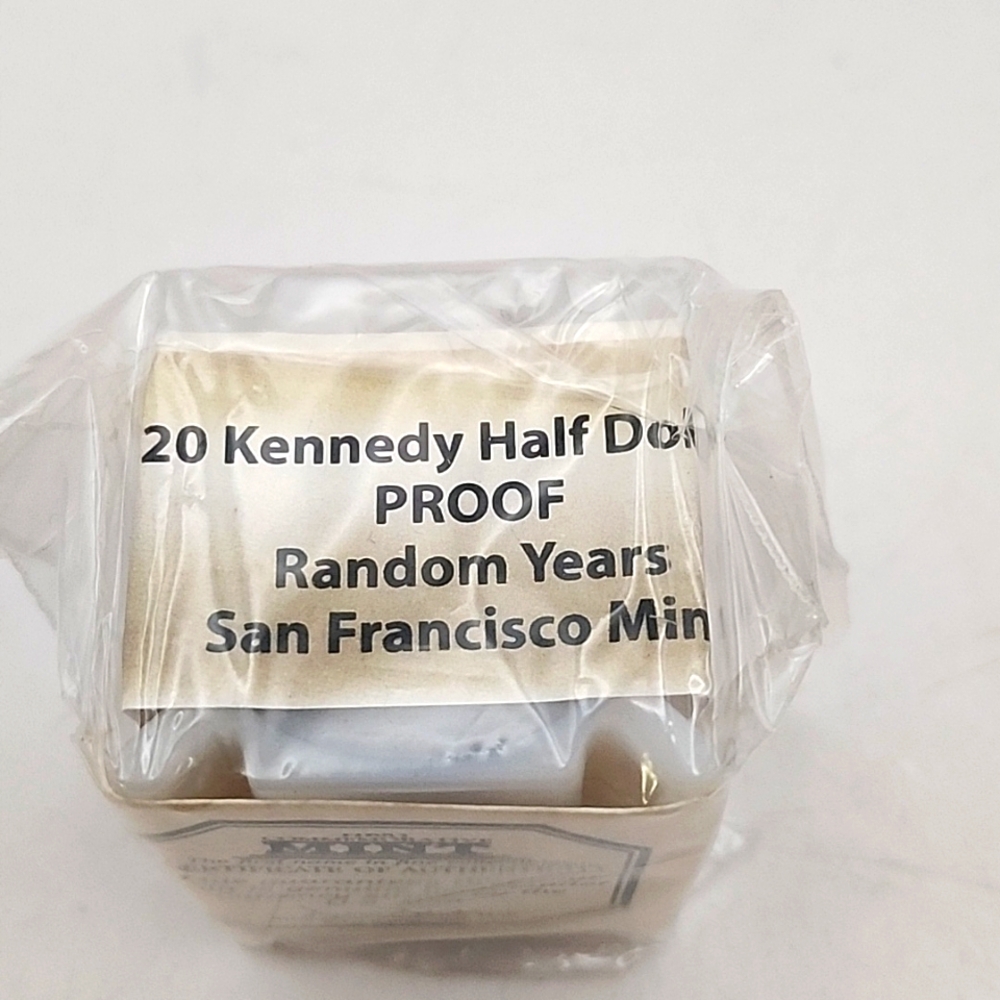 20 Half Dollars Proof Random Years  Bicentennial San Francisco Mint